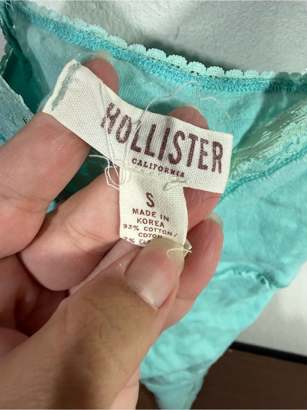 Hollister Lace Cami Y2K Small - Picture 5 of 7